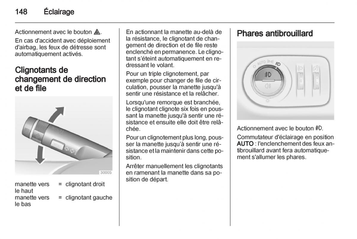 Opel Zafira C manuel du proprietaire / page 150