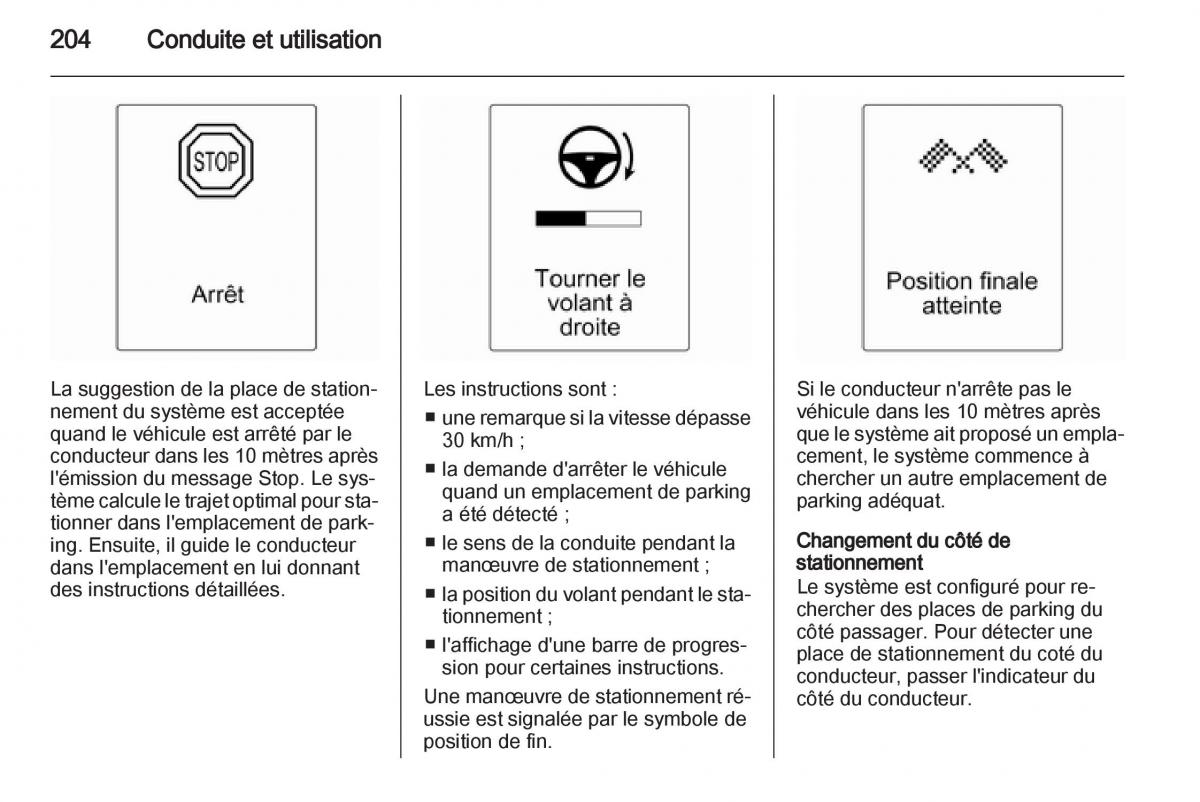 manual Opel Zafira C manuel du proprietaire / page 206