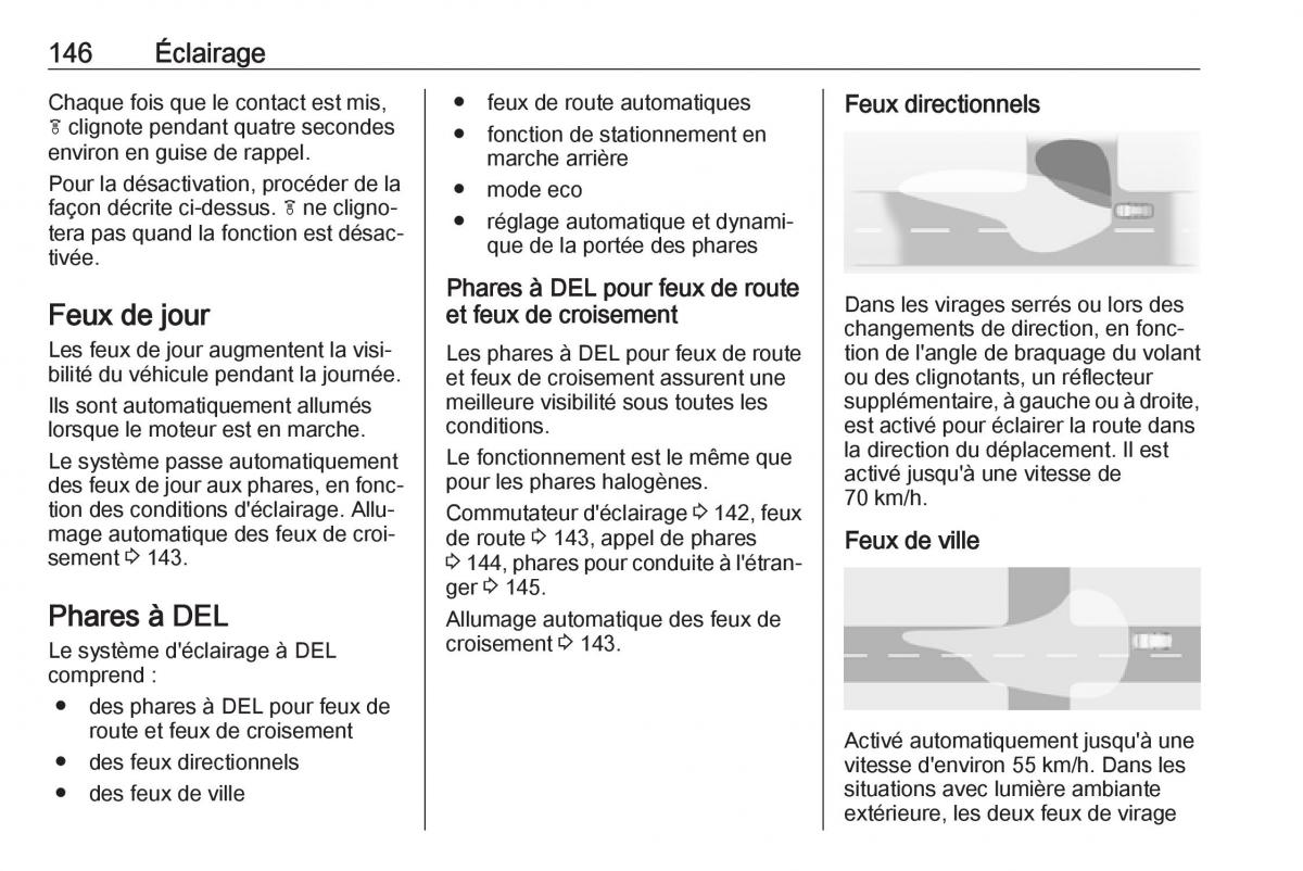 manual  Opel Zafira C FL manuel du proprietaire / page 148