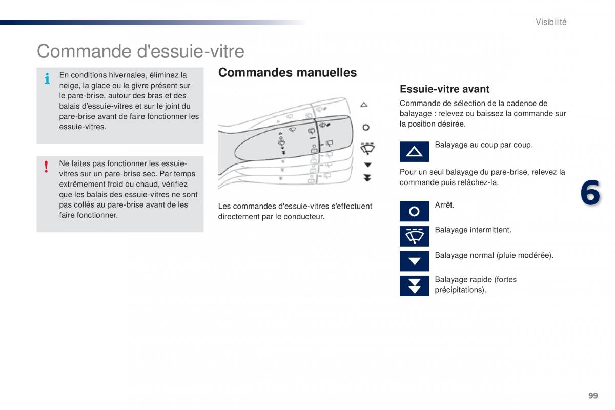 Peugeot 108 manuel du proprietaire / page 101