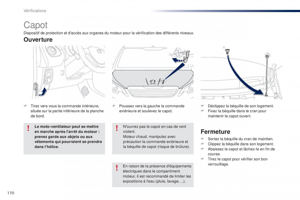 Peugeot 108 manuel du proprietaire / page 172