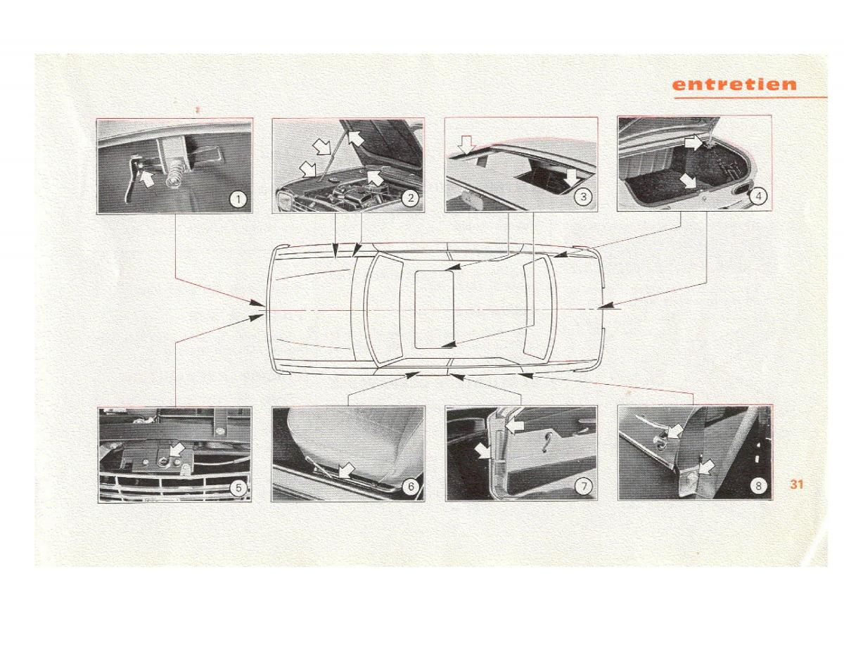 Peugeot 204 manuel du proprietaire / page 31