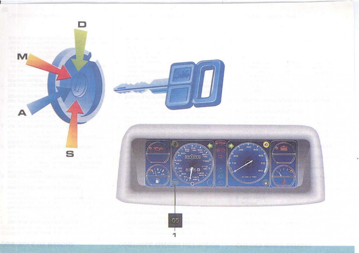 Peugeot 205 manuel du proprietaire / page 62