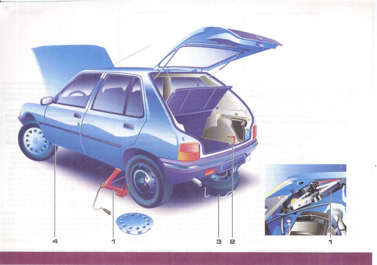 Peugeot 205 manuel du proprietaire / page 78