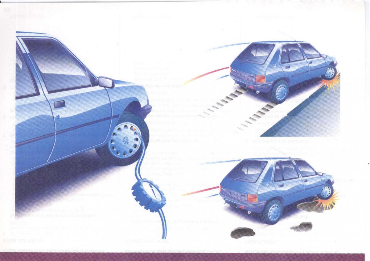 Peugeot 205 manuel du proprietaire / page 84