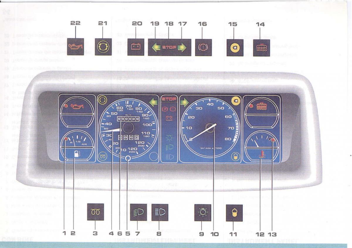 Peugeot 205 manuel du proprietaire / page 54