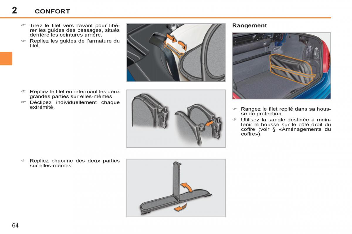 Peugeot 207 CC manuel du proprietaire / page 66