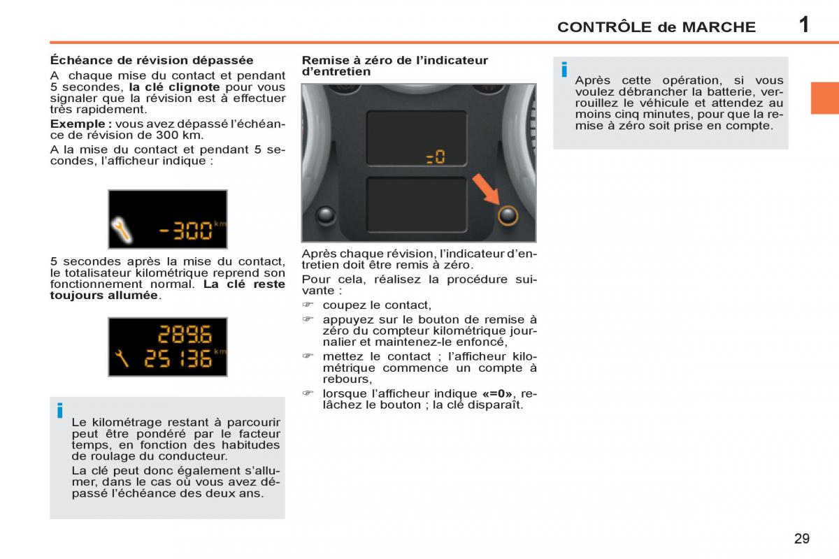 Peugeot 207 CC manuel du proprietaire / page 31