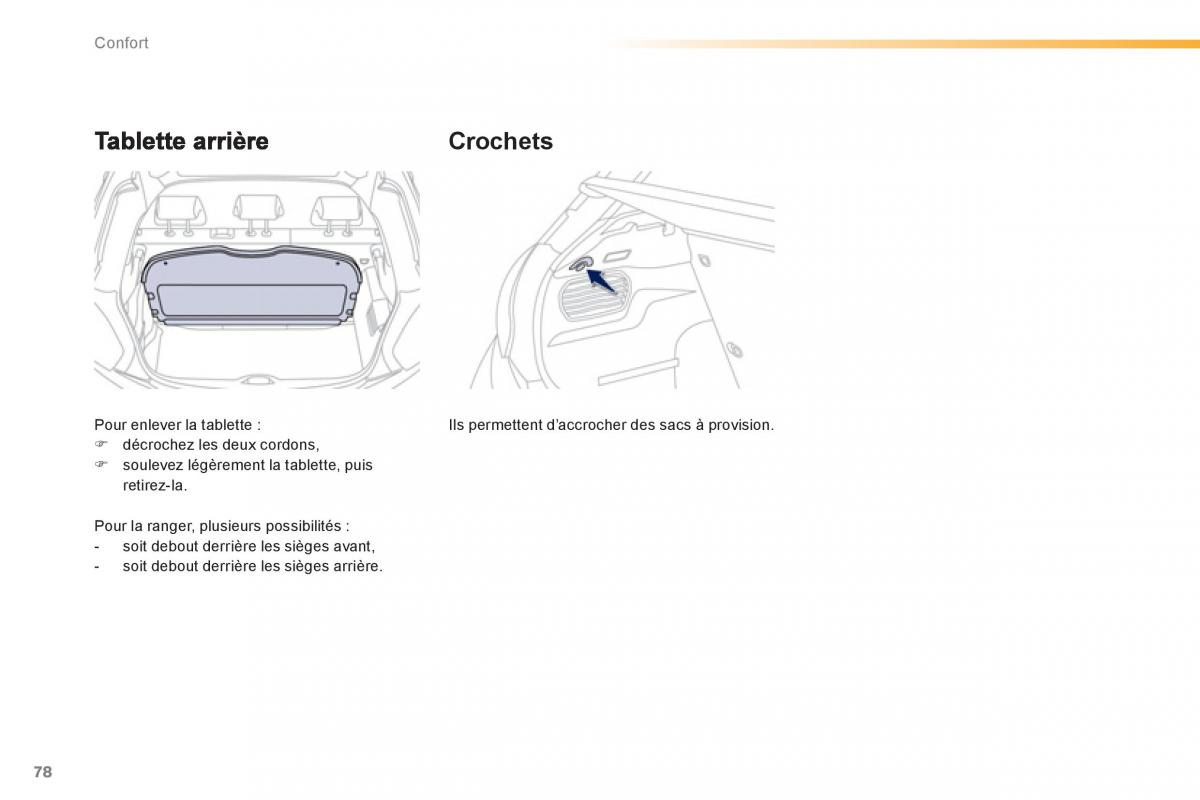 Peugeot 208 manuel du proprietaire / page 80