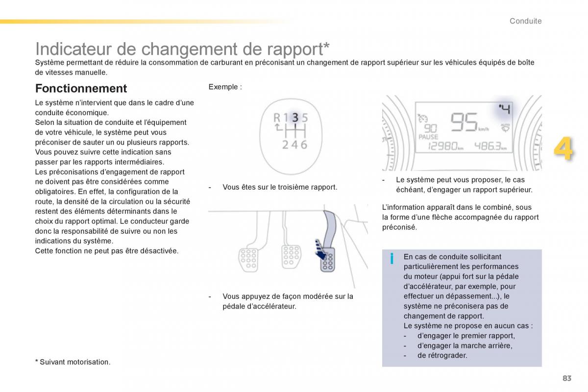 Peugeot 208 manuel du proprietaire / page 85