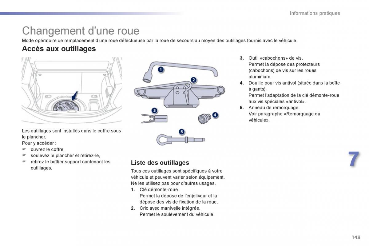 Peugeot 208 manuel du proprietaire / page 145