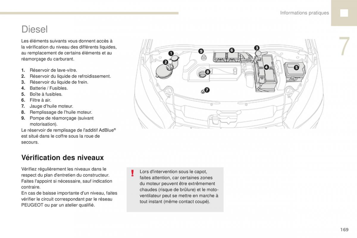 Peugeot 208 FL manuel du proprietaire / page 171