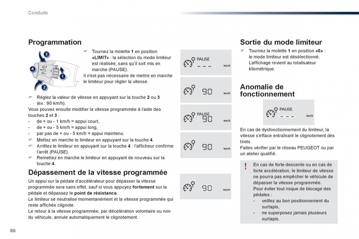 Peugeot 301 manuel du proprietaire / page 88