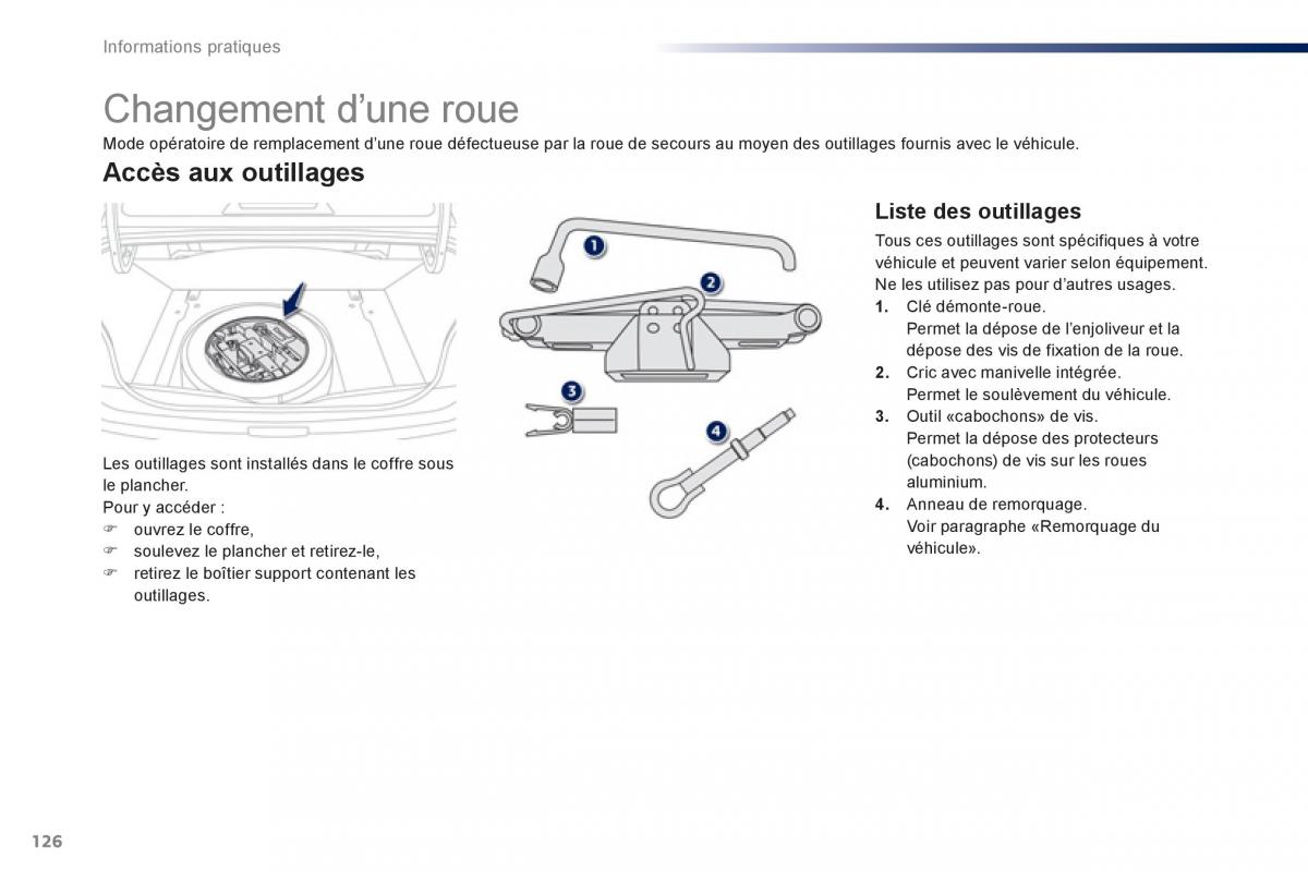 Peugeot 301 manuel du proprietaire / page 128