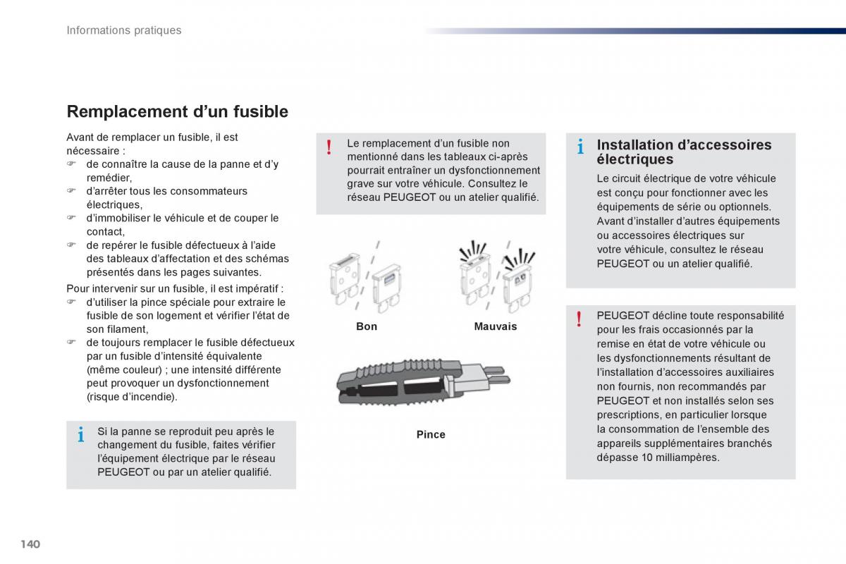 Peugeot 301 manuel du proprietaire / page 142