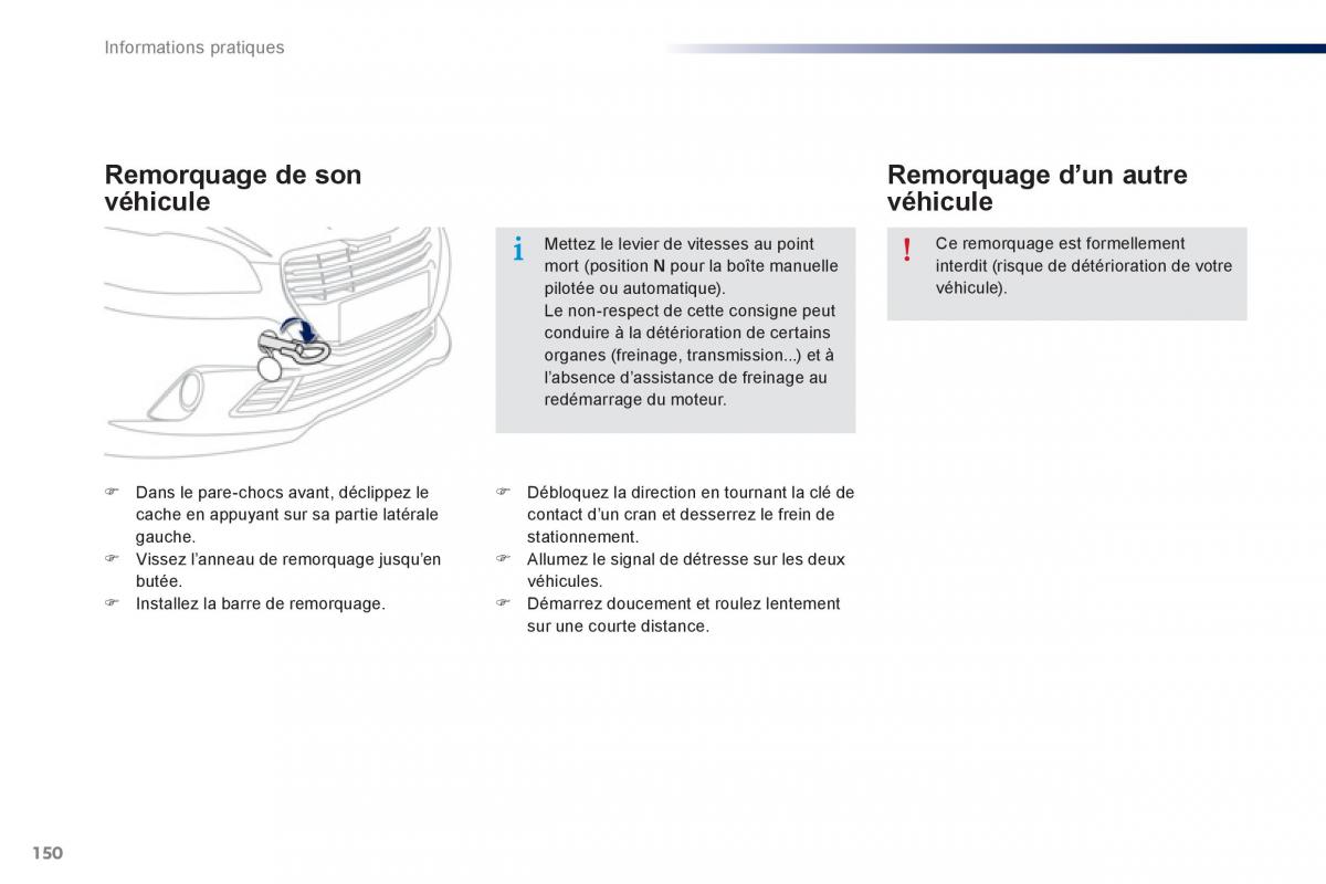 Peugeot 301 manuel du proprietaire / page 152