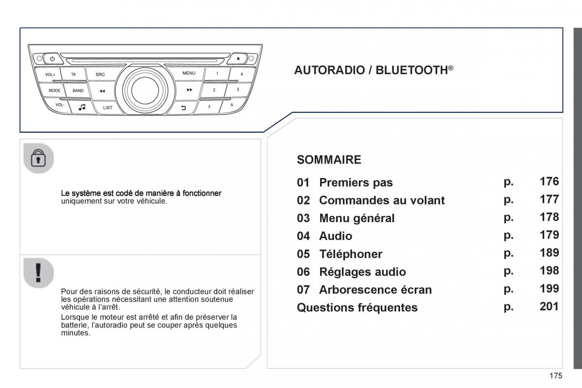 Peugeot 301 manuel du proprietaire / page 177