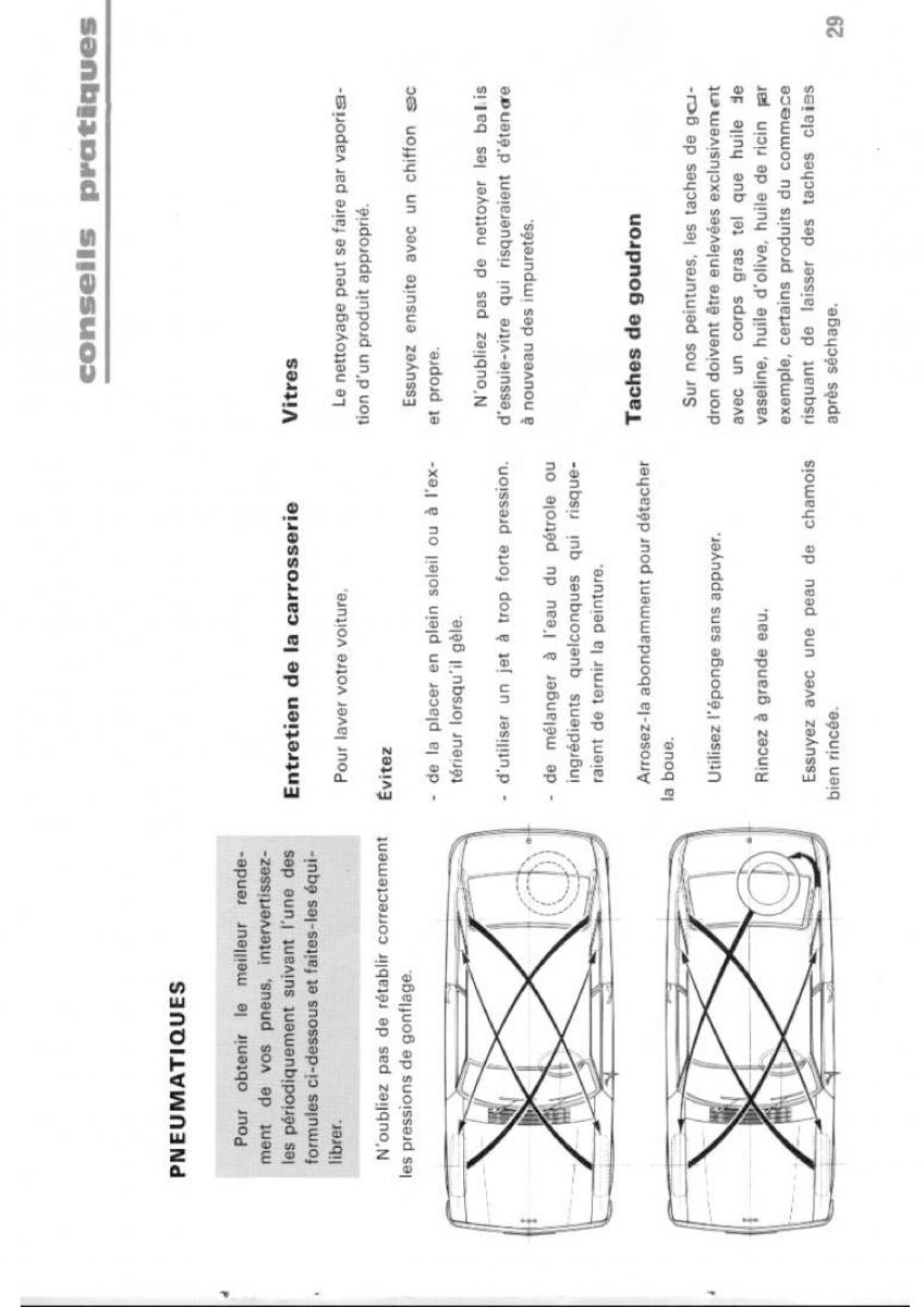 Peugeot 304 manuel du proprietaire / page 30