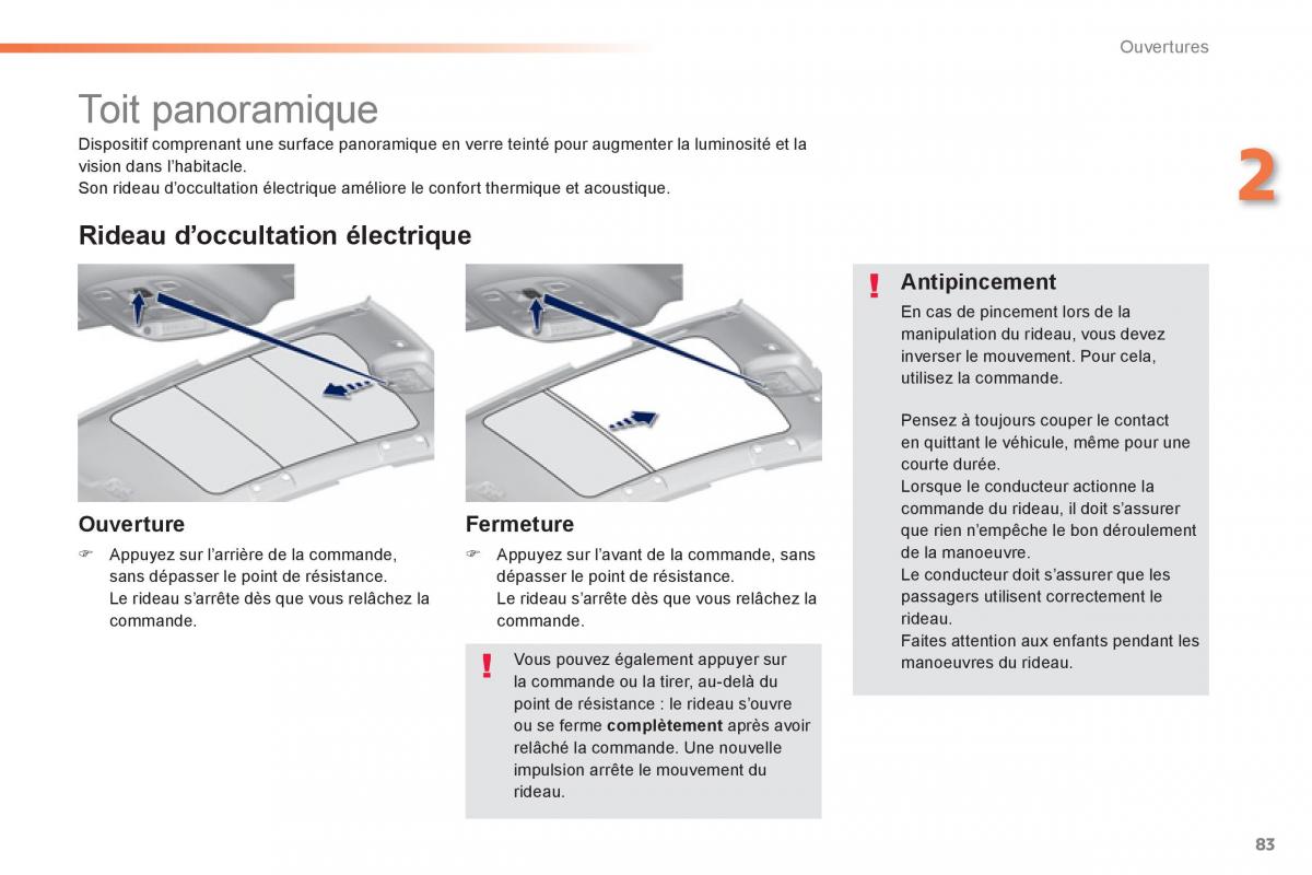 Peugeot 308 FL manuel du proprietaire / page 85