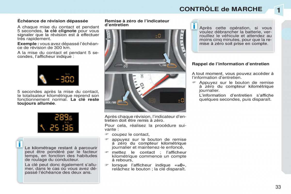 Peugeot 308 CC manuel du proprietaire / page 34