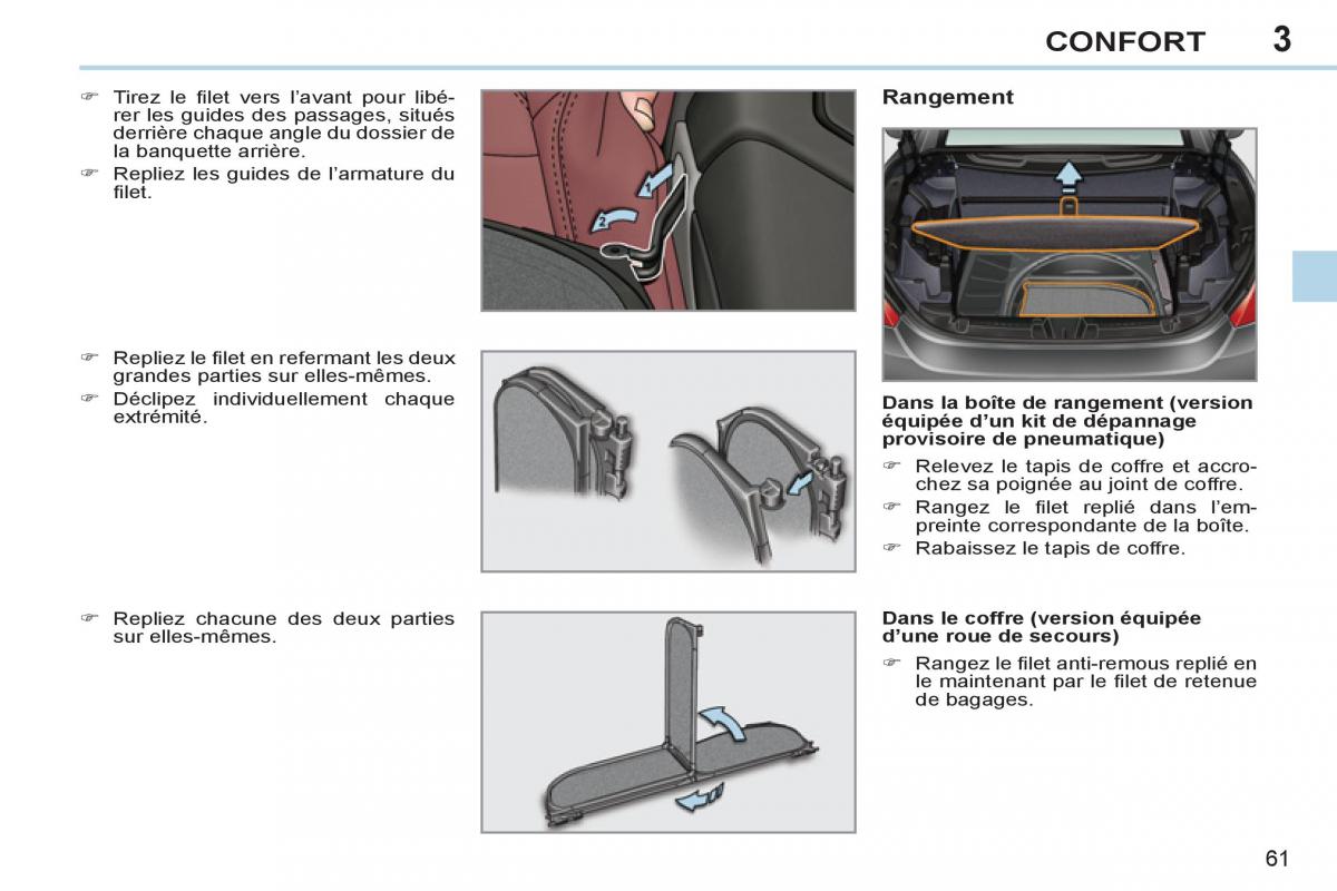 Peugeot 308 CC FL manuel du proprietaire / page 63