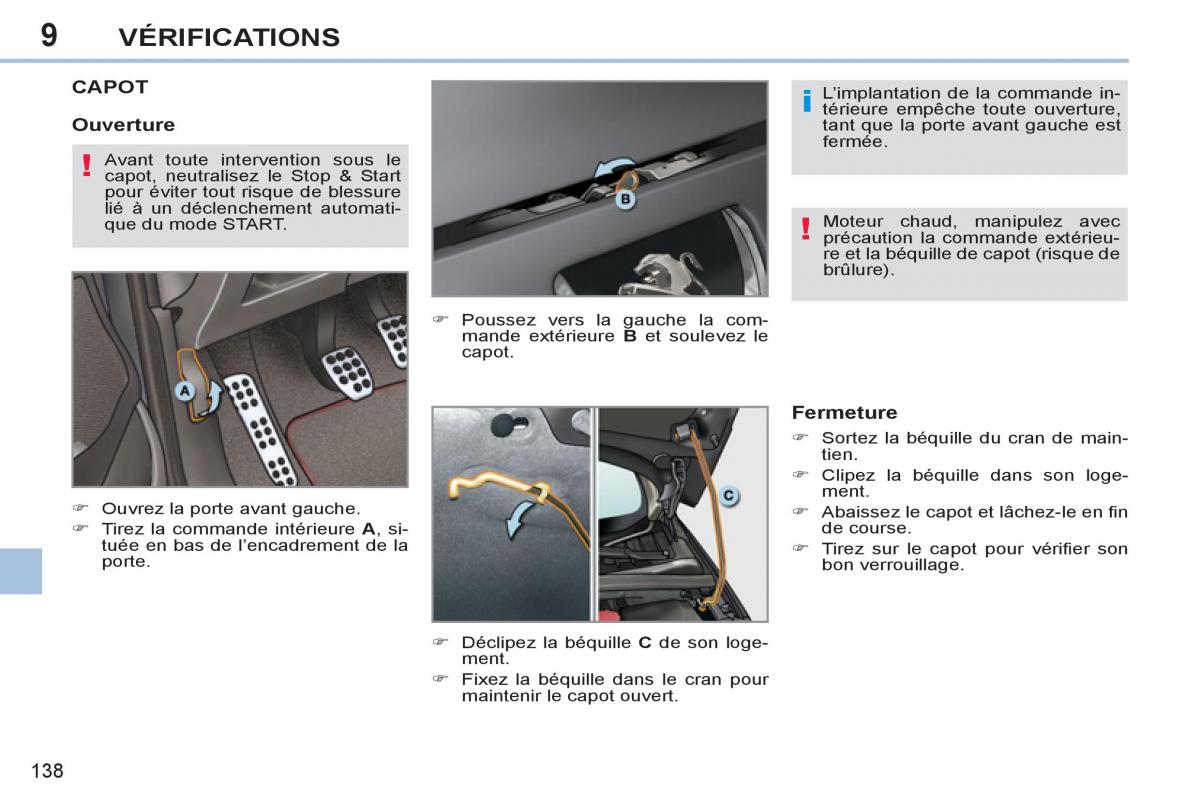 Peugeot 308 CC FL manuel du proprietaire / page 140