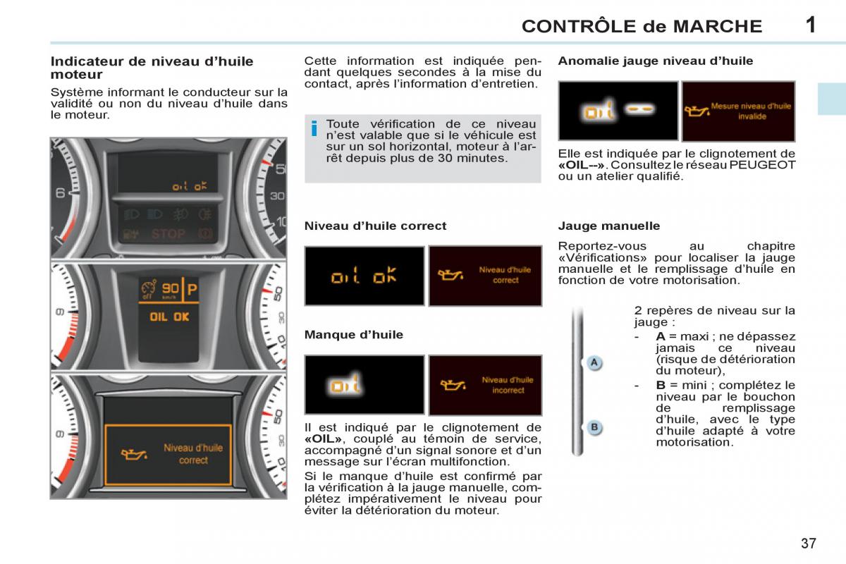 Peugeot 308 CC FL manuel du proprietaire / page 39