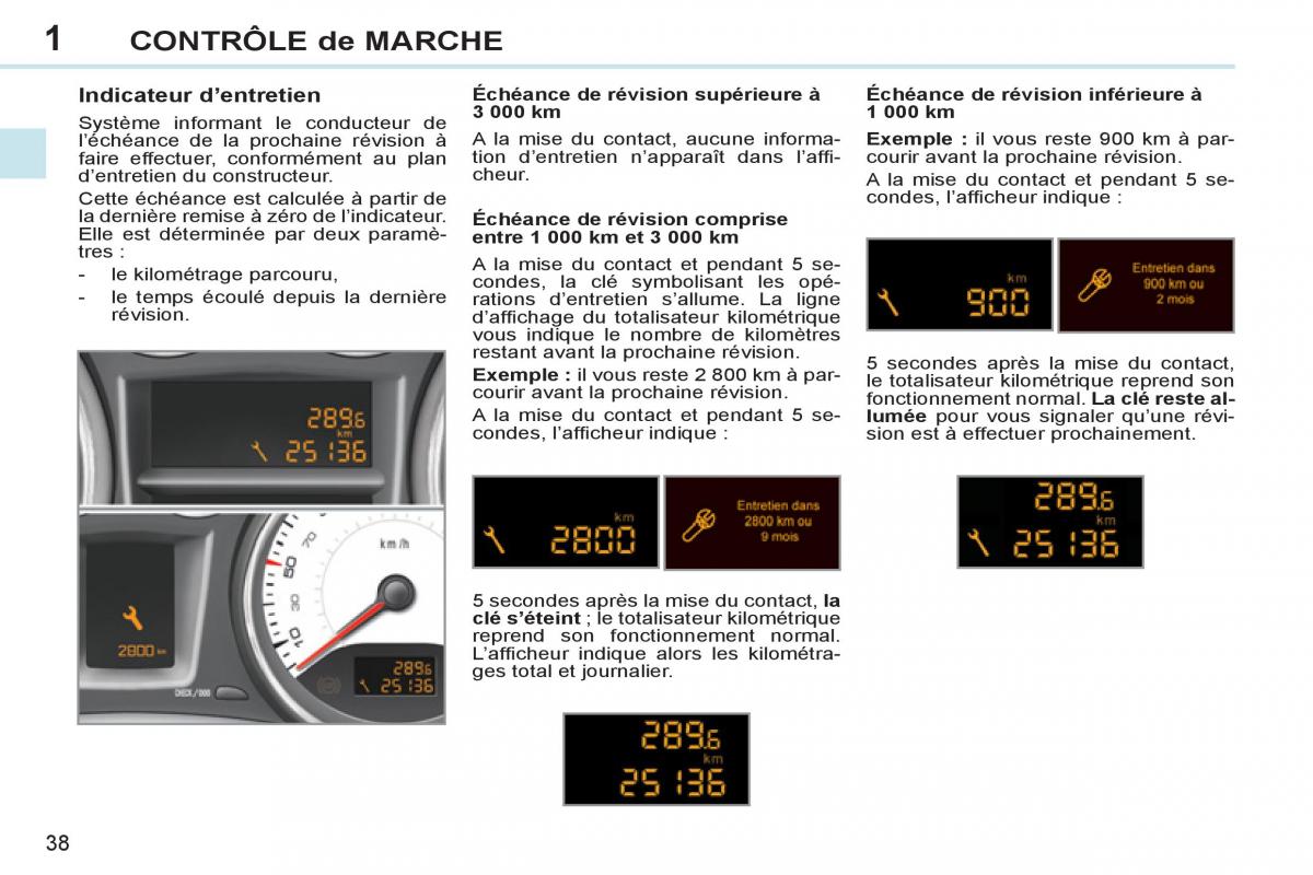 Peugeot 308 CC FL manuel du proprietaire / page 40