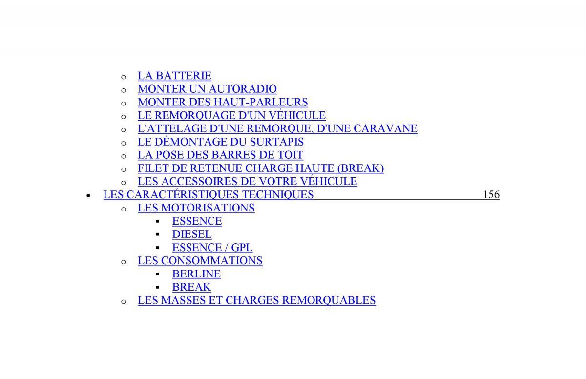 Peugeot 406 manuel du proprietaire / page 10