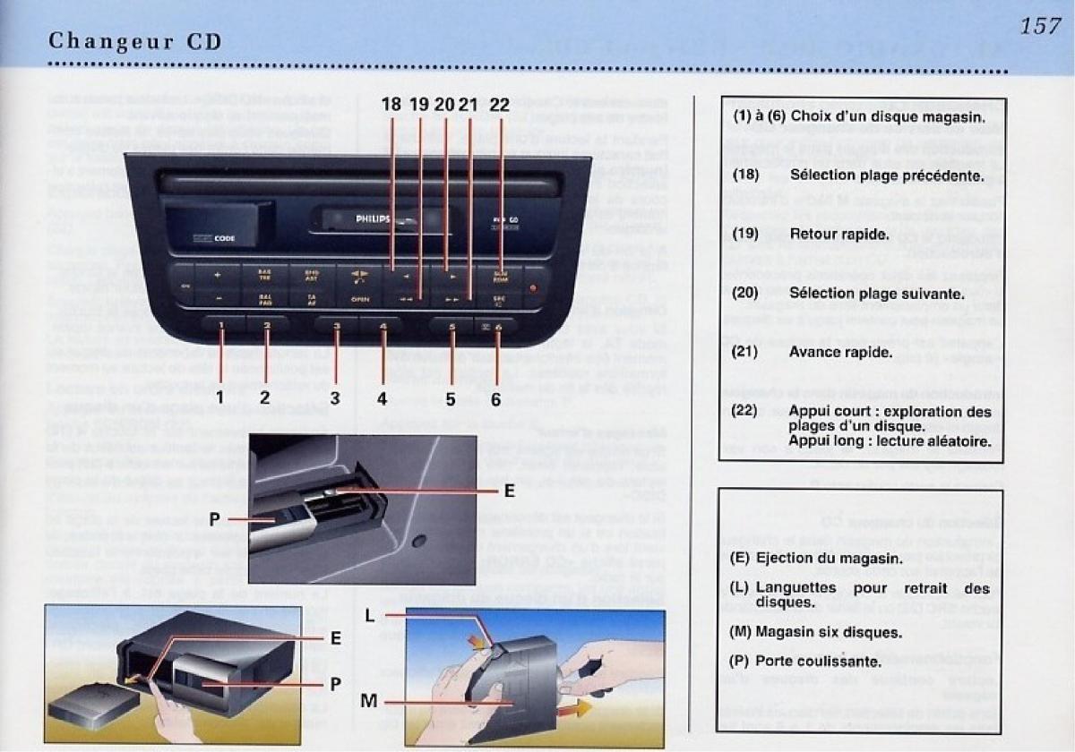 Peugeot 406 Coupe manuel du proprietaire / page 158