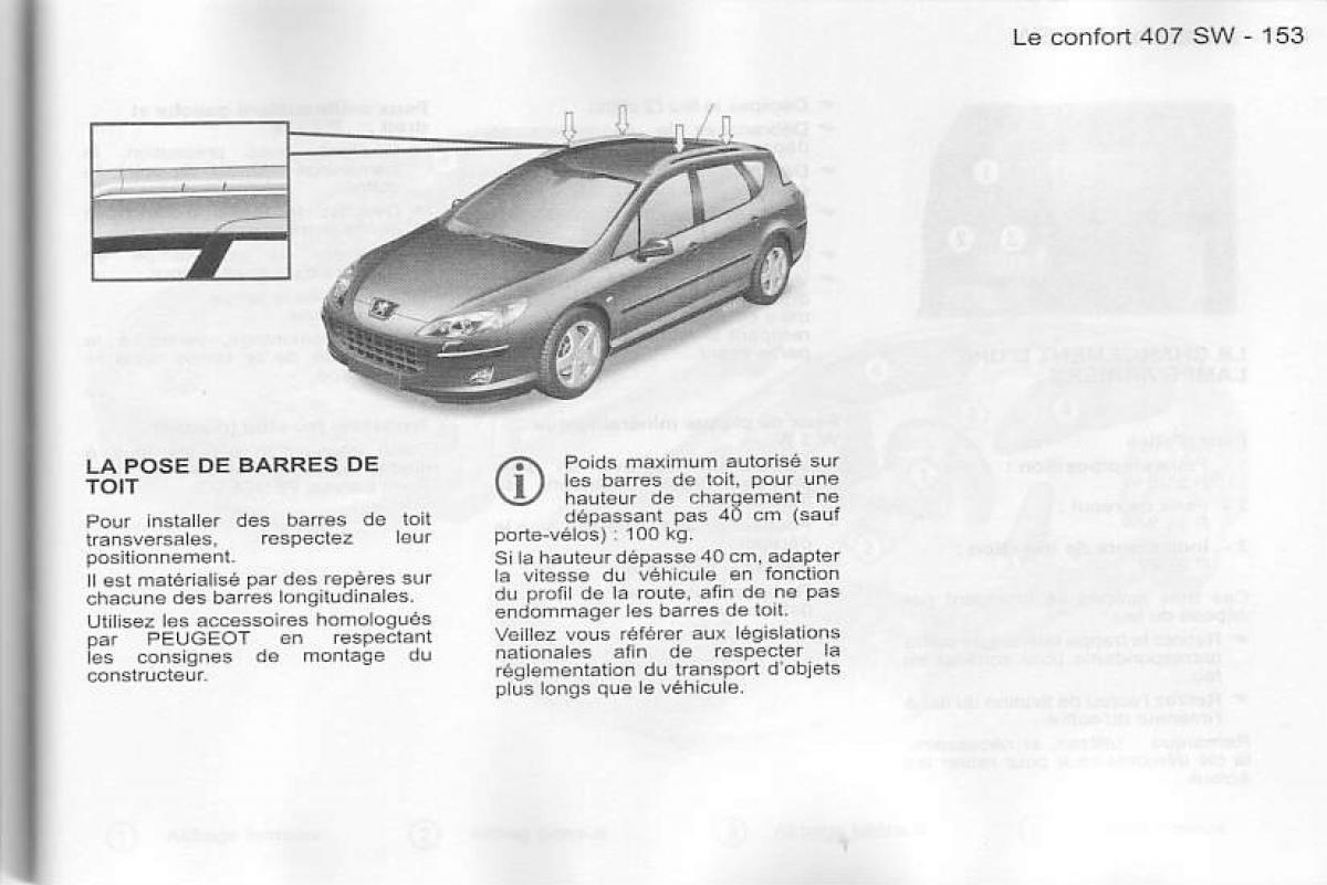 Peugeot 407 manuel du proprietaire / page 154