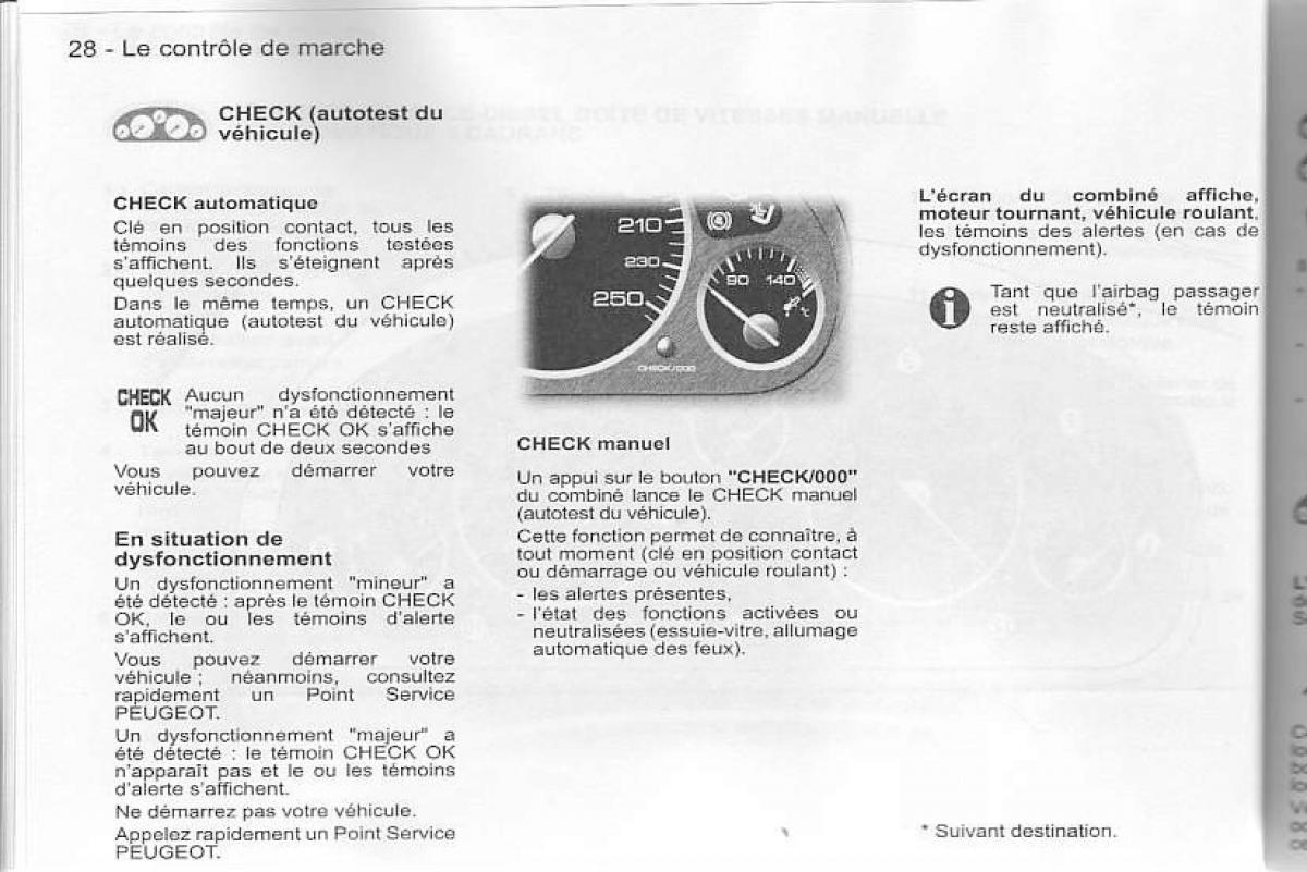 Peugeot 407 manuel du proprietaire / page 29