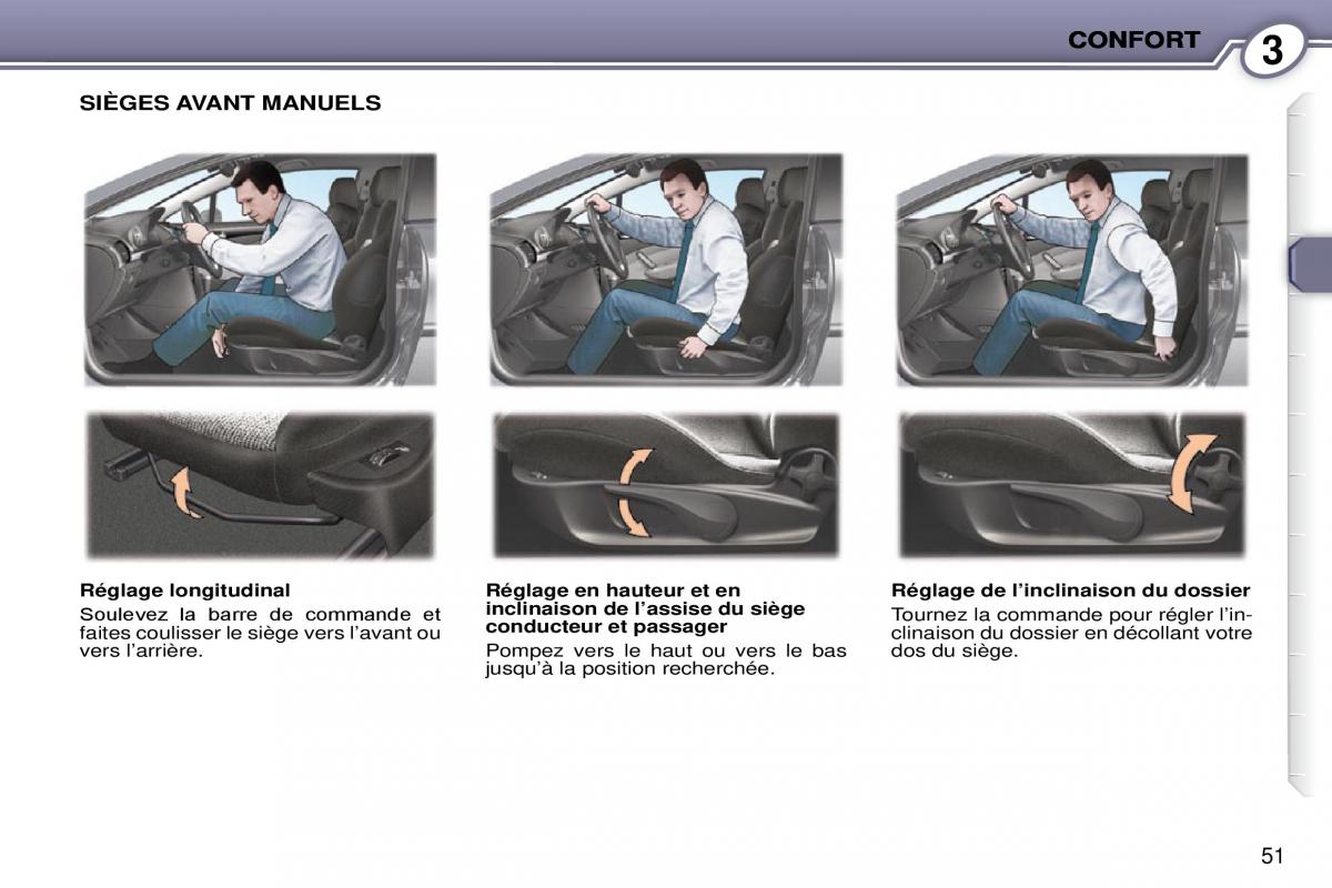 Peugeot 407 Coupe manuel du proprietaire / page 59