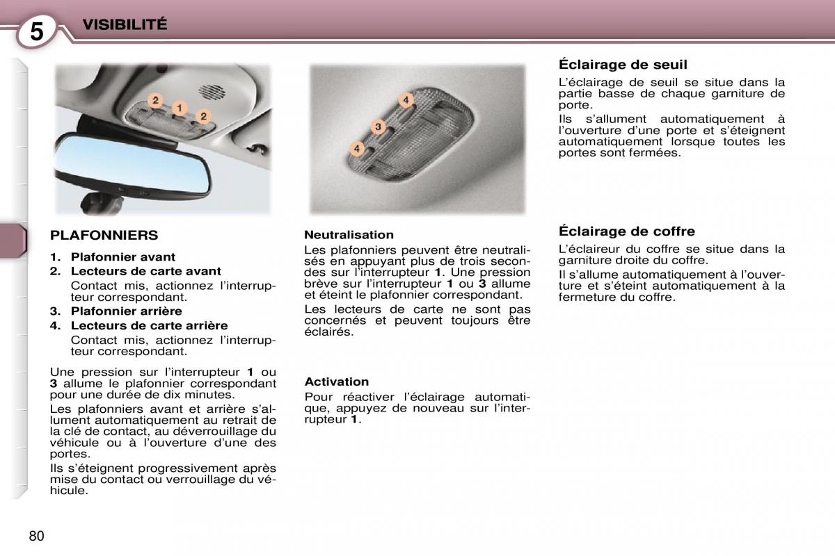 Peugeot 407 Coupe manuel du proprietaire / page 90