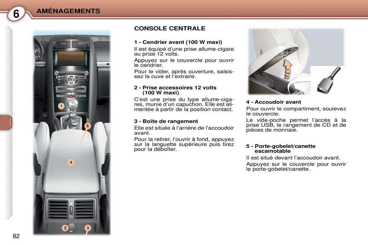 Peugeot 407 Coupe manuel du proprietaire / page 92