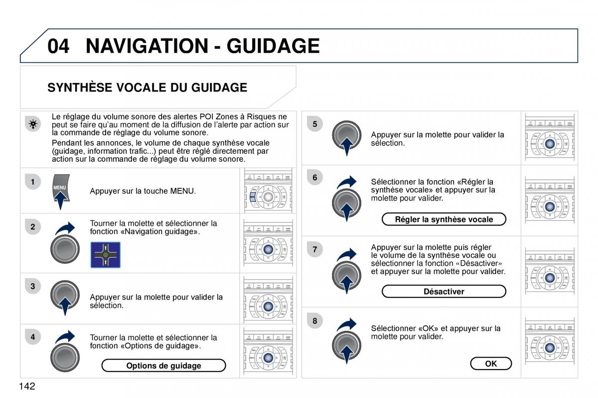 Peugeot 407 Coupe manuel du proprietaire / page 152