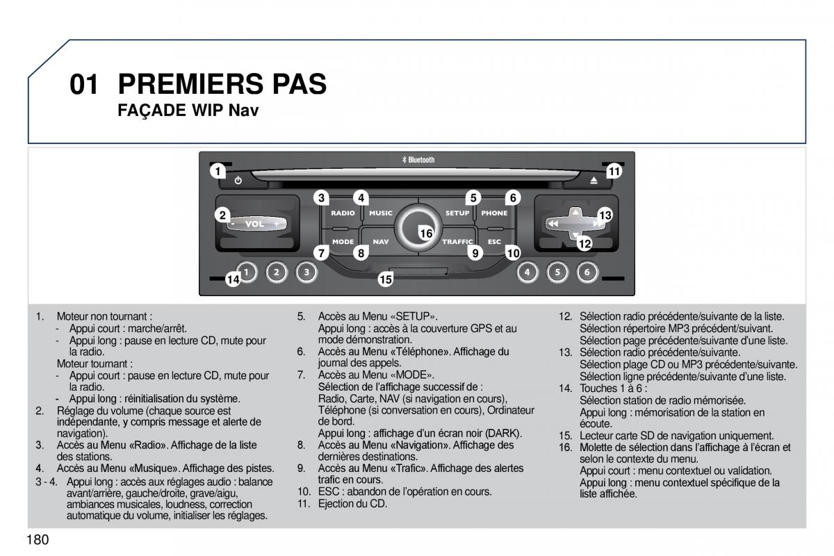 Peugeot 407 Coupe manuel du proprietaire / page 190