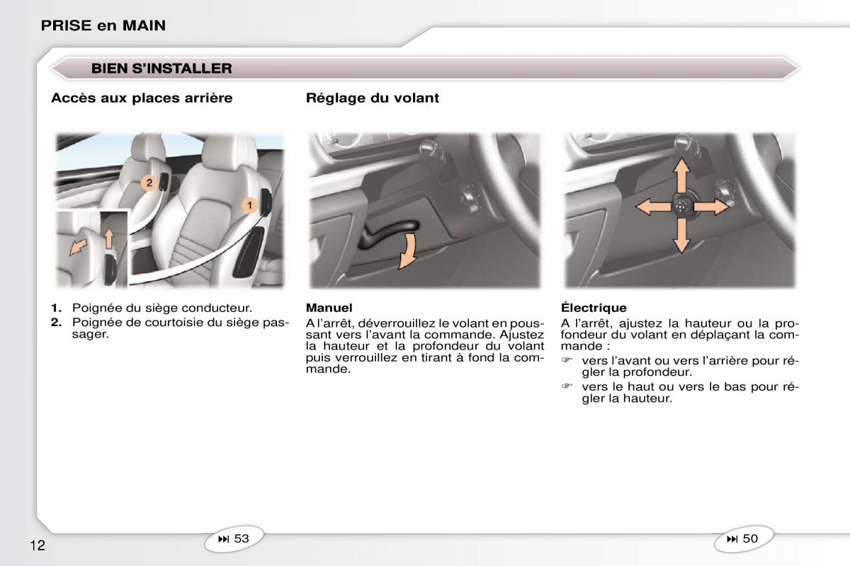 manual  Peugeot 407 Coupe manuel du proprietaire / page 20
