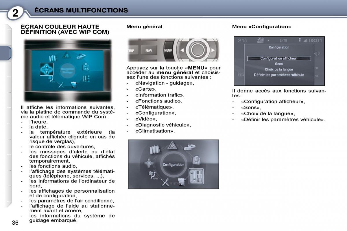 Peugeot 407 Coupe manuel du proprietaire / page 44