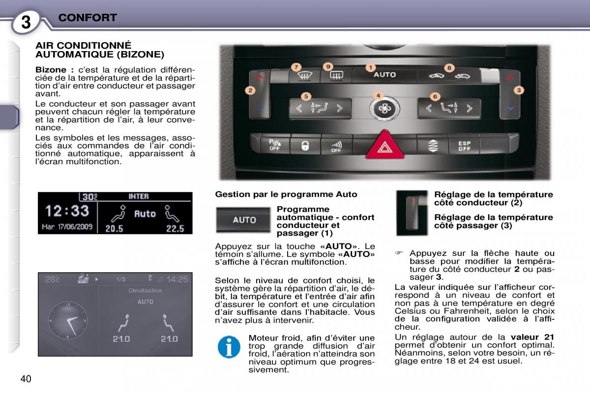 Peugeot 407 Coupe manuel du proprietaire / page 48