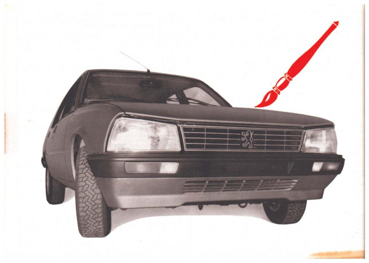 Peugeot 505 manuel du proprietaire / page 122