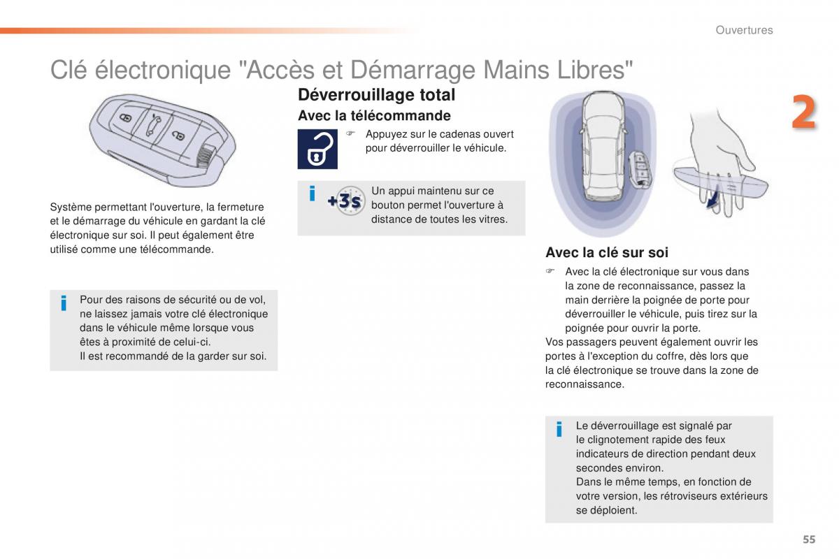 Peugeot 508 FL manuel du proprietaire / page 57