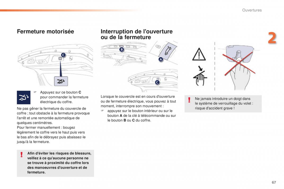 Peugeot 508 FL manuel du proprietaire / page 69