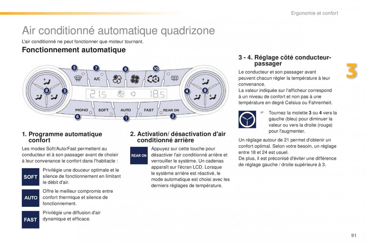 Peugeot 508 FL manuel du proprietaire / page 93