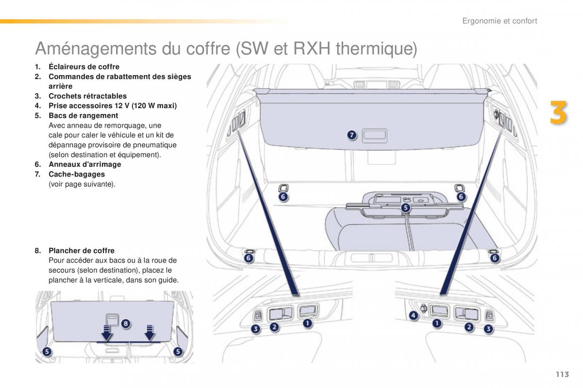 Peugeot 508 FL manuel du proprietaire / page 115