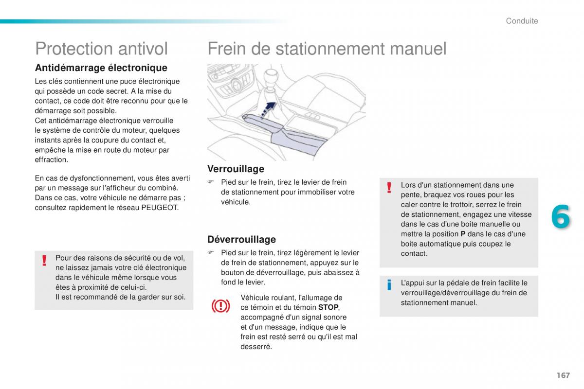 Peugeot 508 FL manuel du proprietaire / page 169