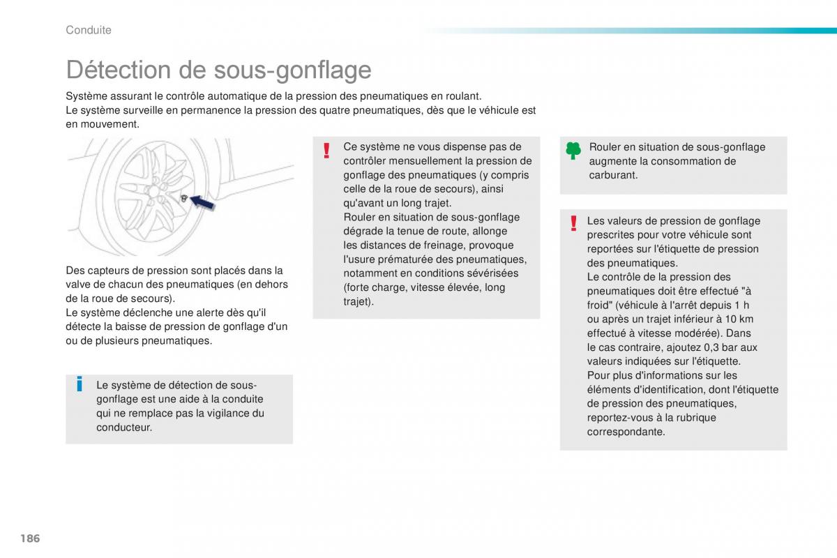 Peugeot 508 FL manuel du proprietaire / page 188