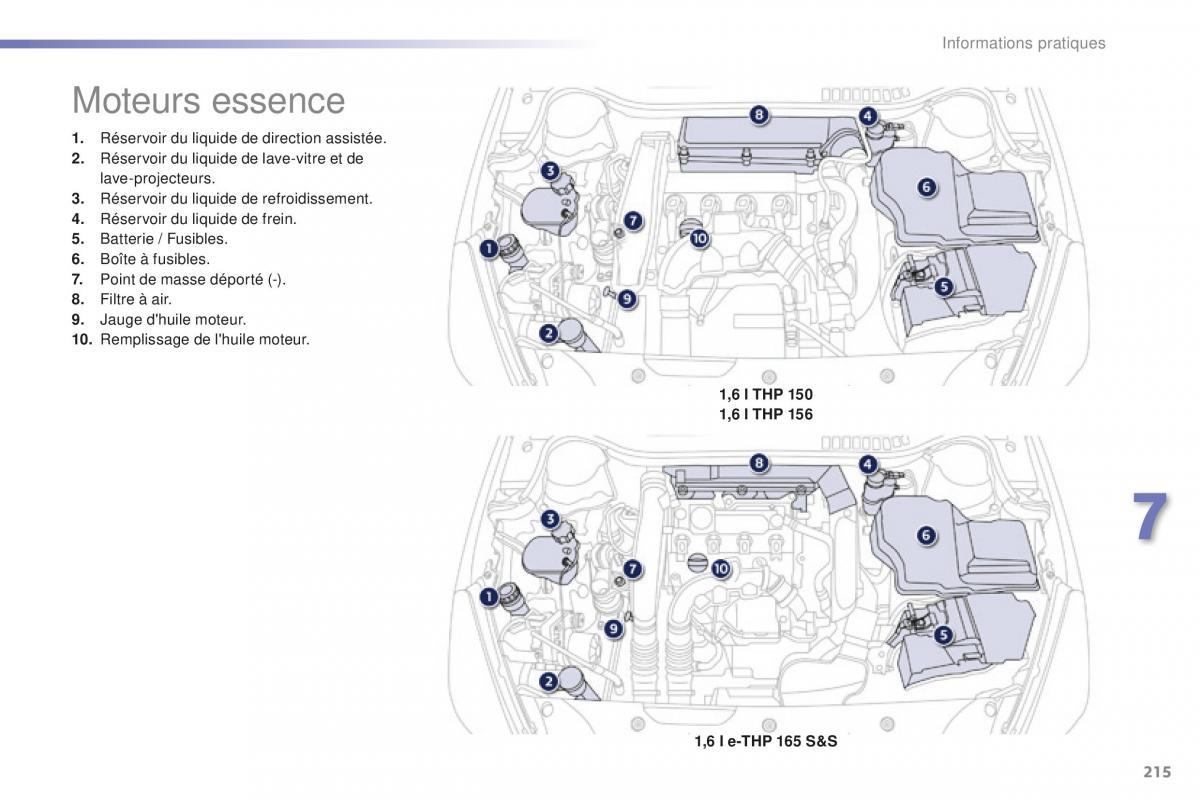 Peugeot 508 FL manuel du proprietaire / page 217