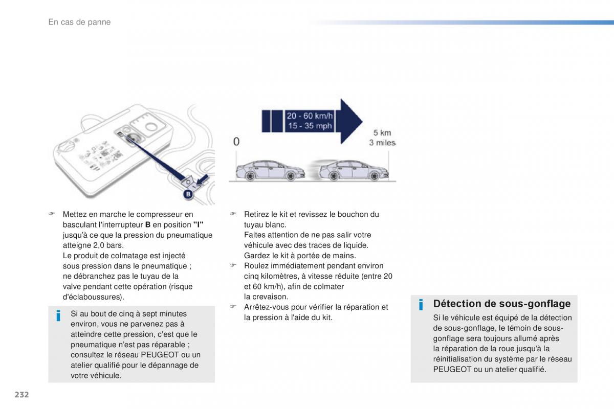 Peugeot 508 FL manuel du proprietaire / page 234