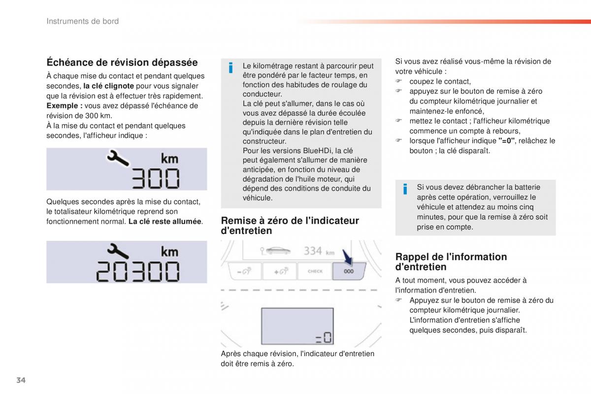 Peugeot 508 FL manuel du proprietaire / page 36